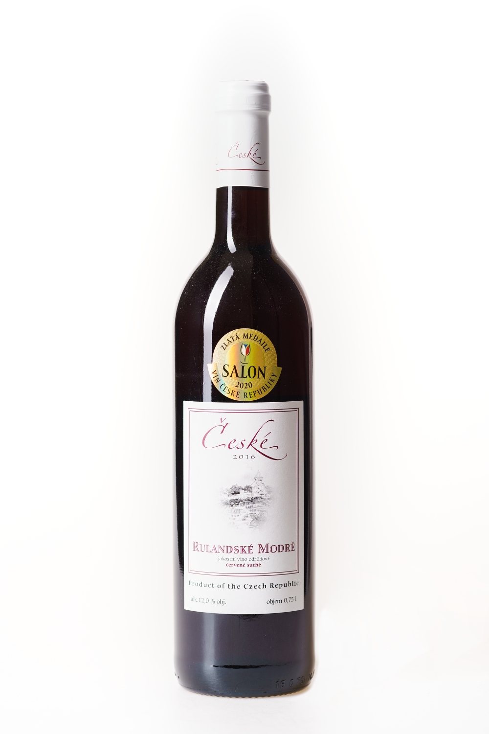 Rulandské modré 2016 suché červené víno 0,75 l